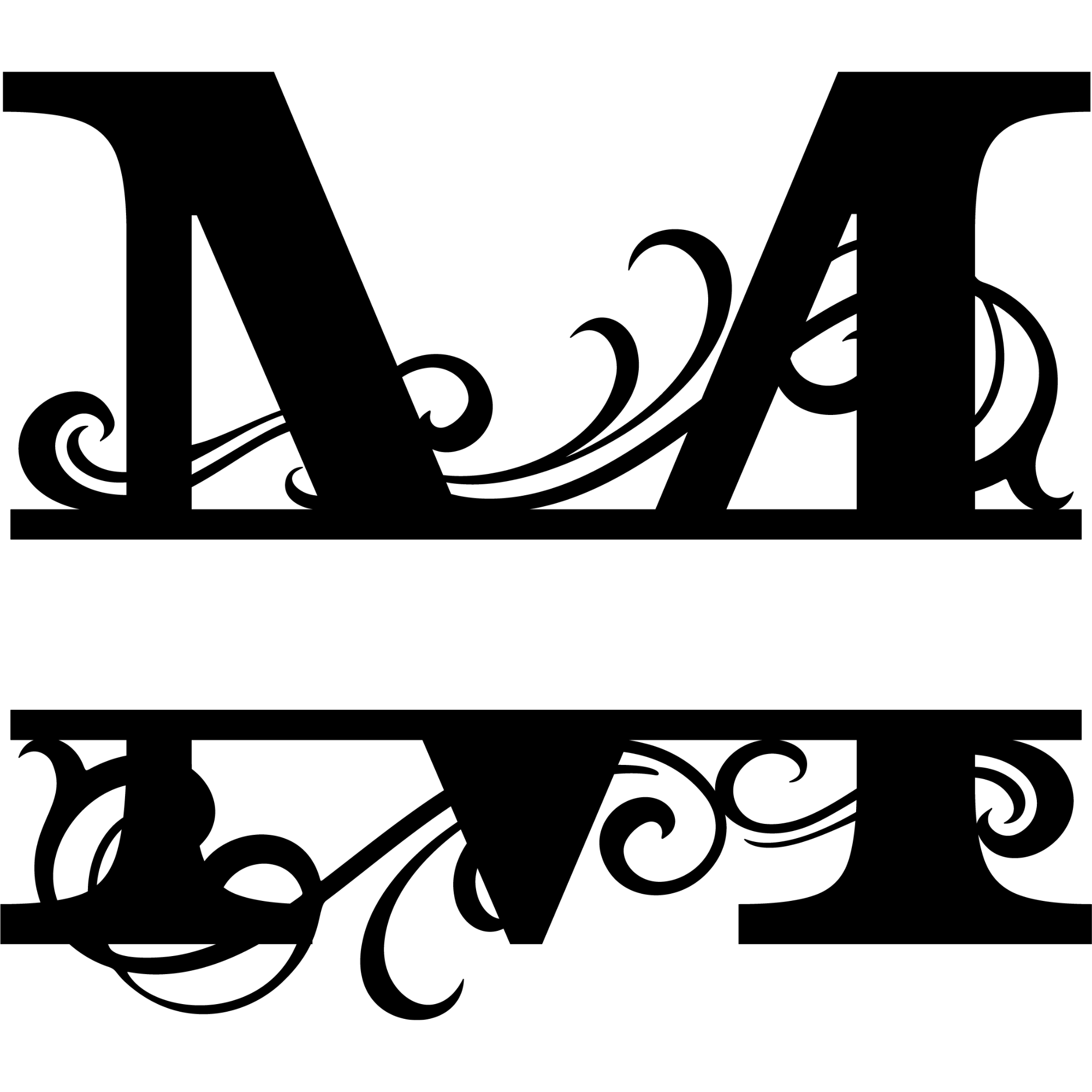 Sign - Monogram Letter