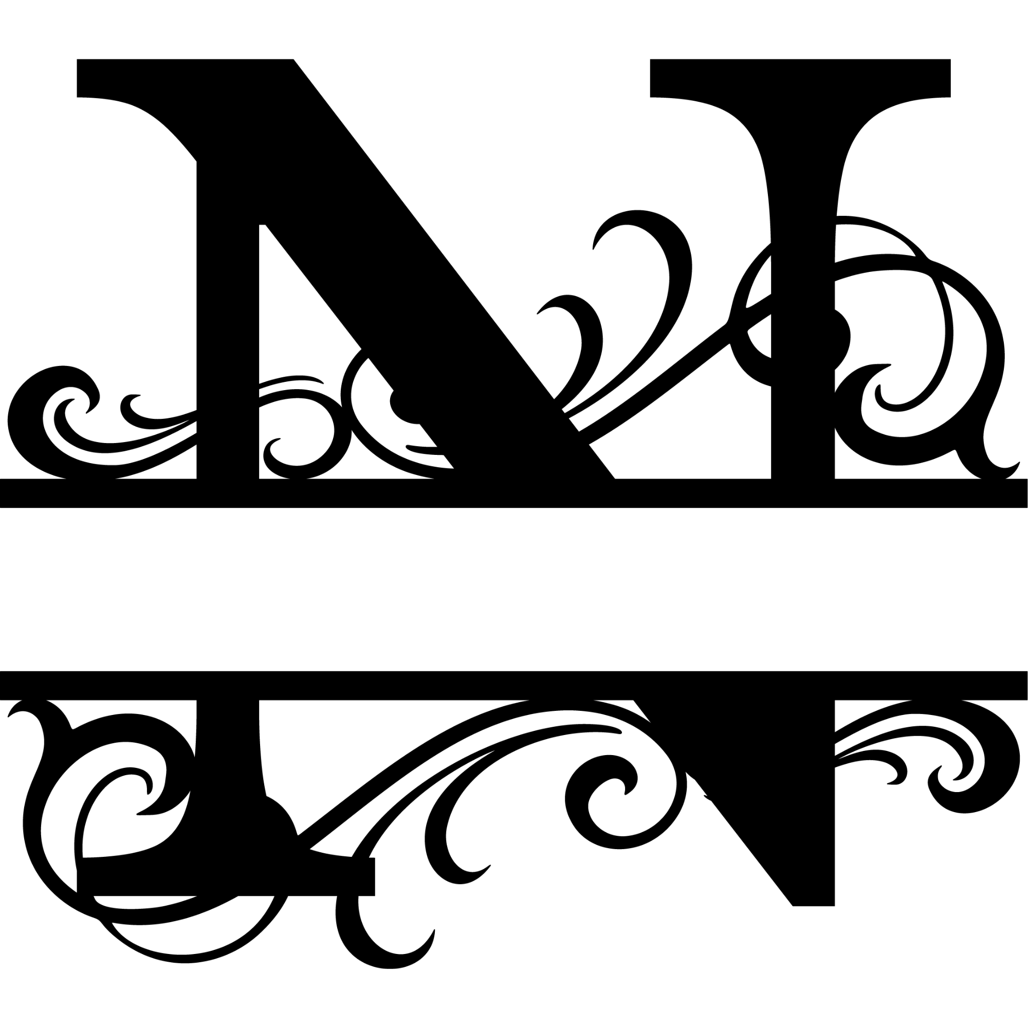 Sign - Monogram Letter