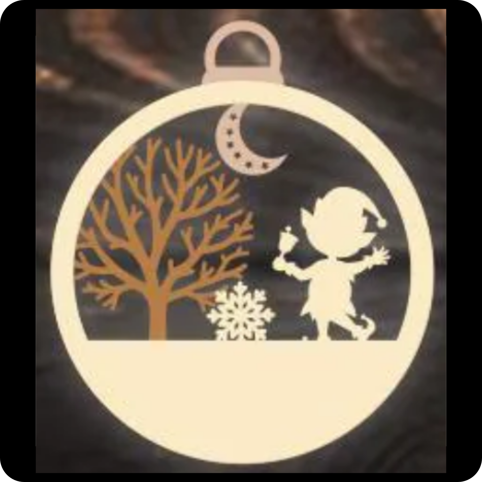 Custom Christmas Ornament
