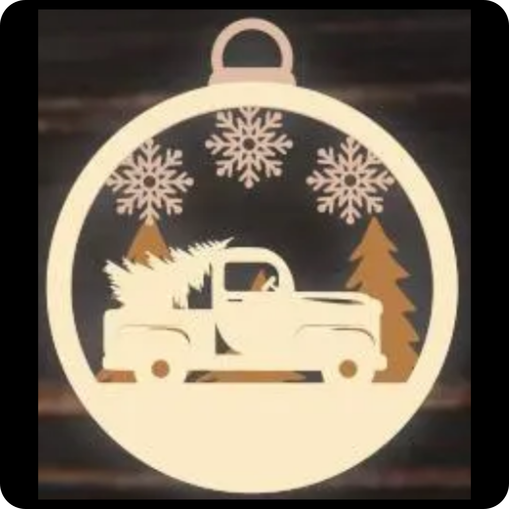 Custom Christmas Ornament