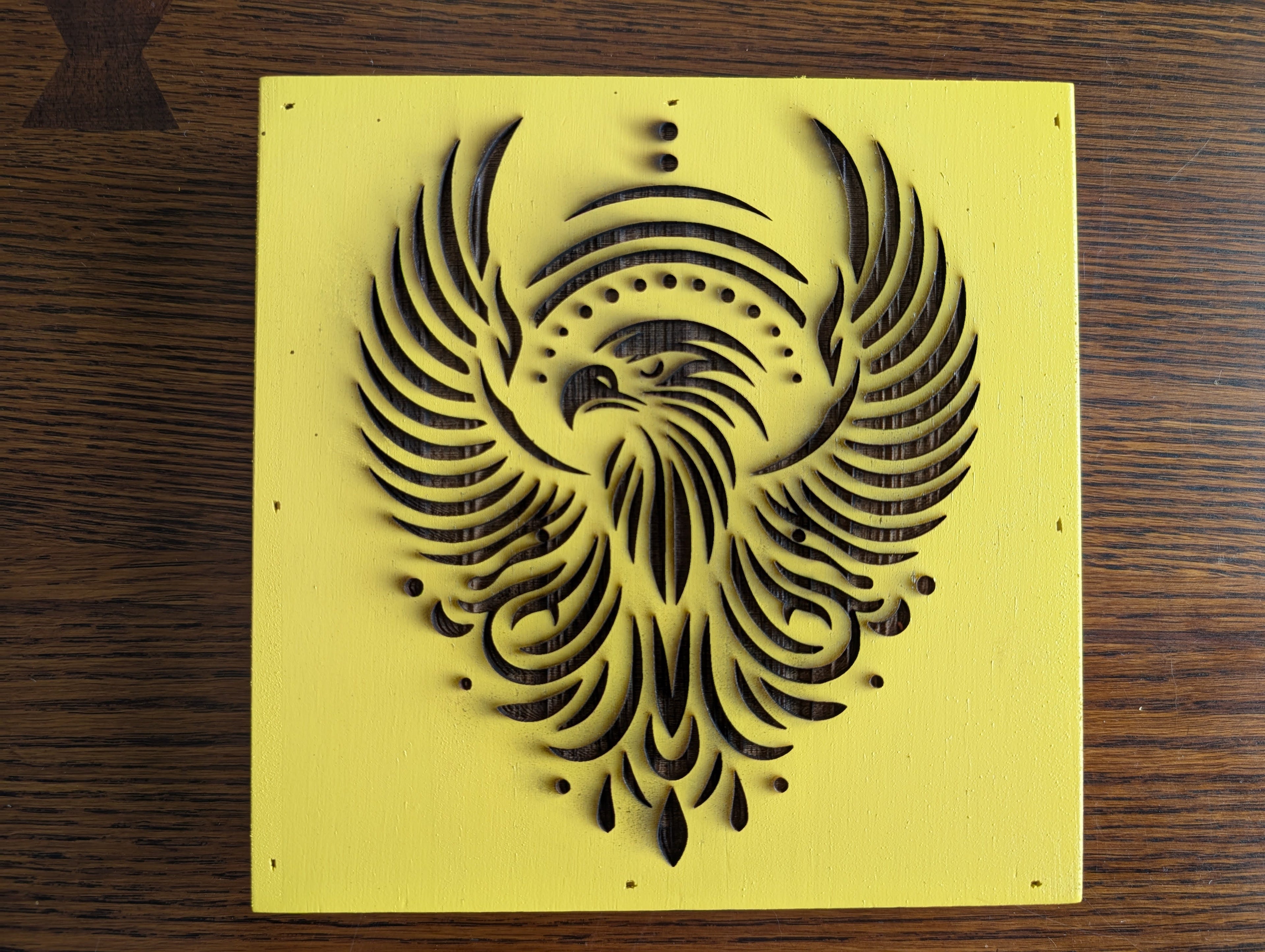 Engraved Artwork "Kno Shine"