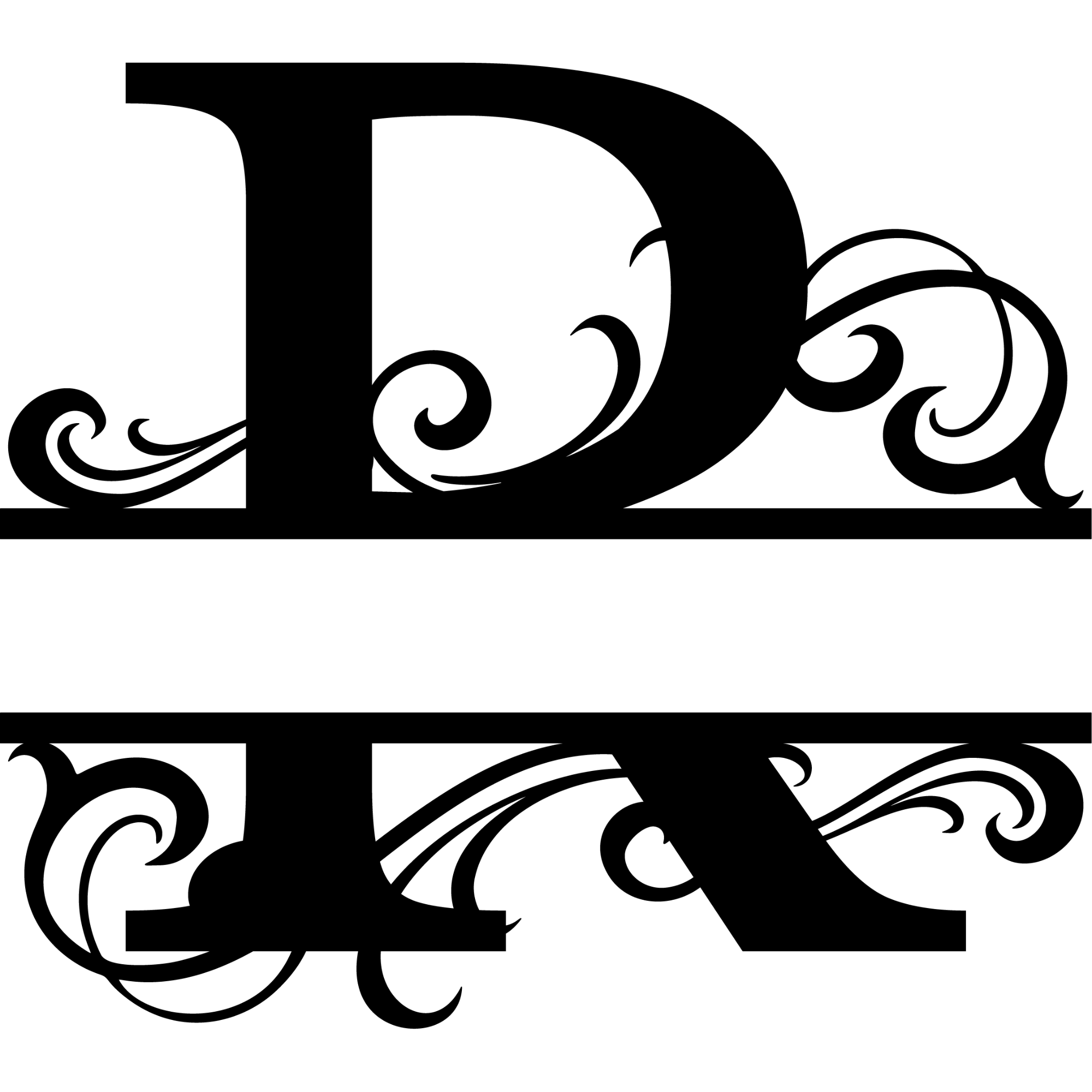 Sign - Monogram Letter
