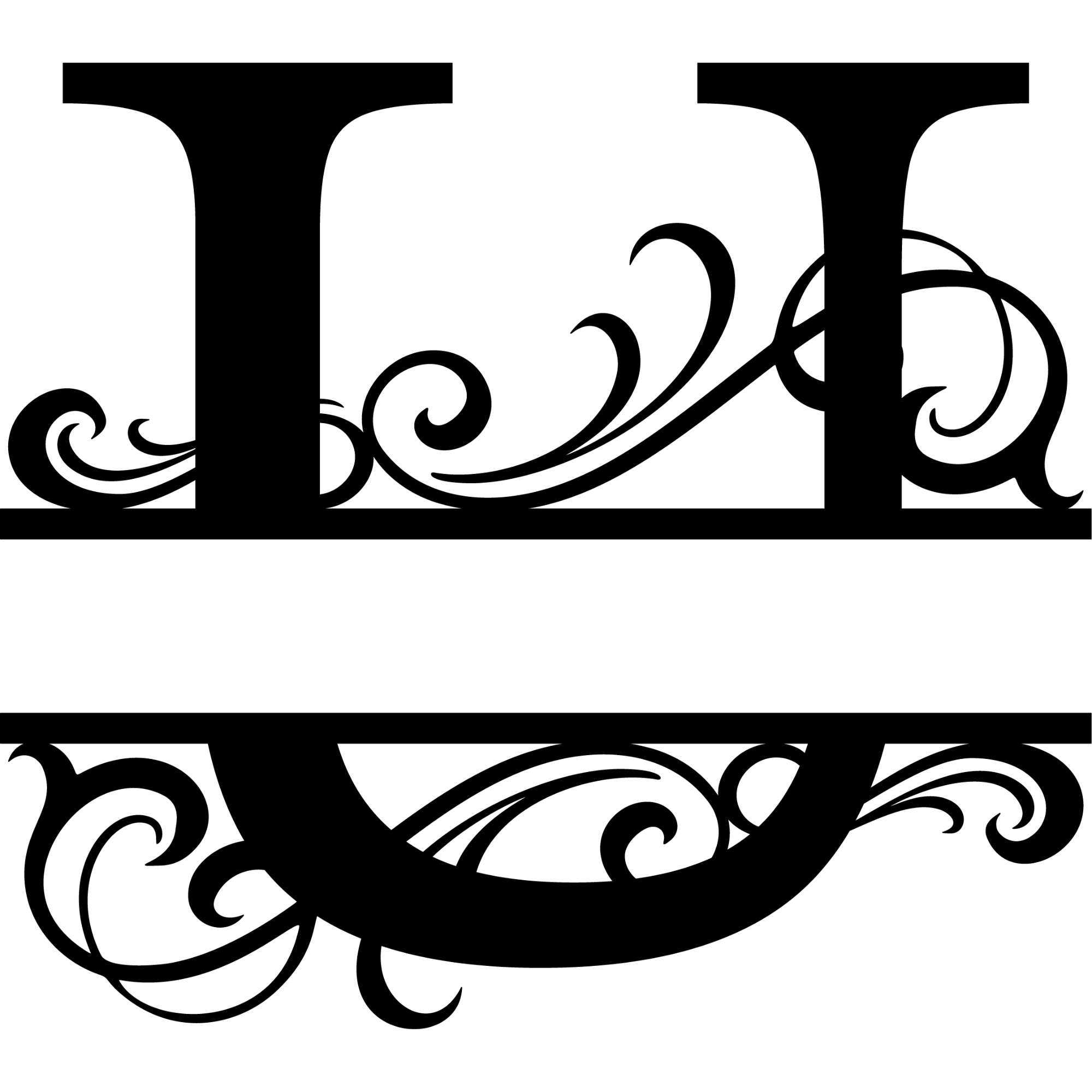 Sign - Monogram Letter
