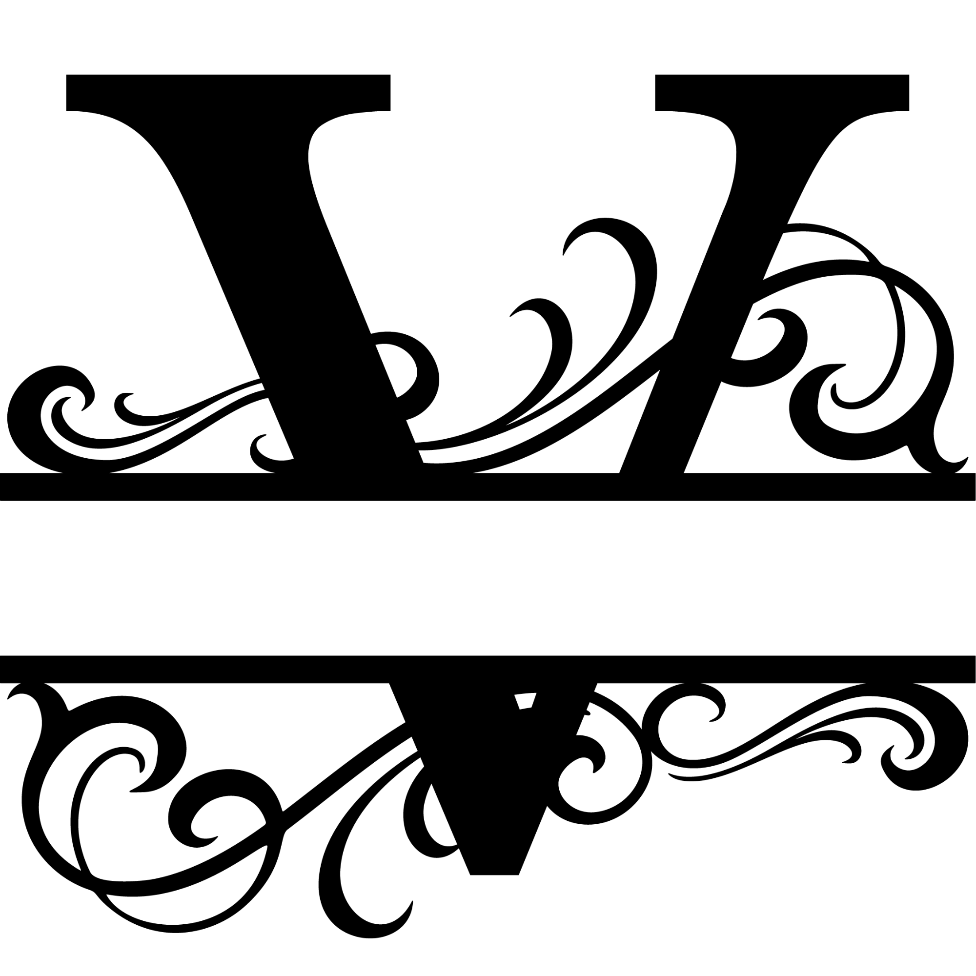 Sign - Monogram Letter