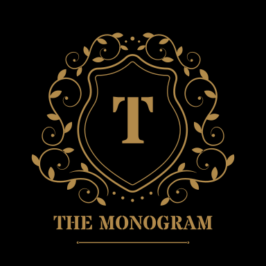 Sign - Monogram Border