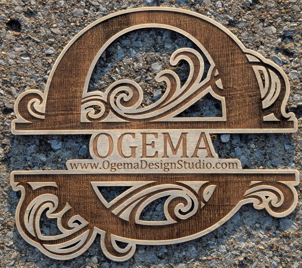 Sign - Monogram Letter