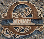 Sign - Monogram Letter